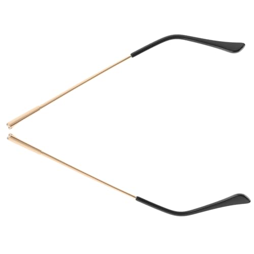 COLLBATH Replacement Glasses Arm Legs Metal Temple Arms Set Easy to Install Comfortable Fit for Types of Glasses