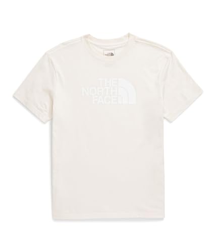 THE NORTH FACE Damen Evolution Half Dome Relaxed Short Slee T-Shirt, White Dune/TNF White, M – Ansicht 4