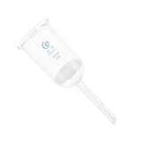 SOIMISS Sandkern glasfiltertrichter aus Säurebeständigem Glas Langlebiges Laborequipment mit Glatter Oberfläche Wiederverwendbar und Handwaschbar für Präzise Filterprozesse