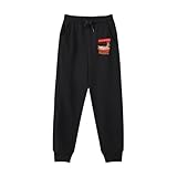 EUAITUEN Men's Sweatpants,Powered by Ramen,Joggers Baggy Lounge Sweat Pants with Pockets