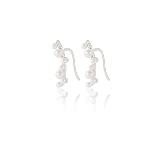 Boucles d'oreilles de goujon minimalistes et romantiques en argent