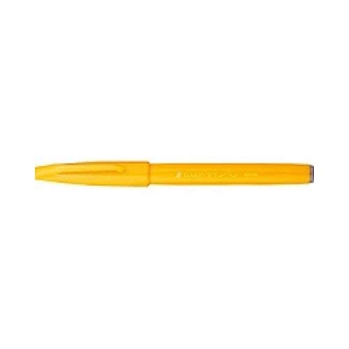 Pentel Brush Touch Sign Pen Jaune pour réussir vos tracés fins et précis