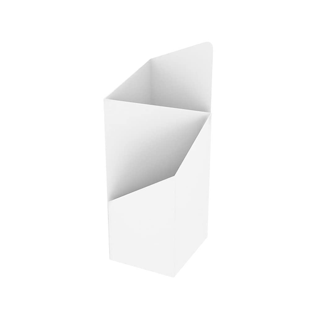 Porte-parapluies fer forgé blanc seau de stockage au sol design