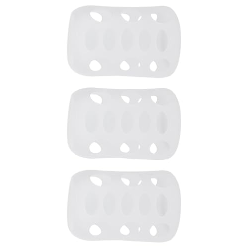 ANDRESLAD Funda para Biberón de Silicona Alimentaria 3 Piezas 120 Ml, Protector Antiescaldaduras y Resistente al Calor para Botellas de Leche de Boca Ancha, Cubierta Aislante Segura