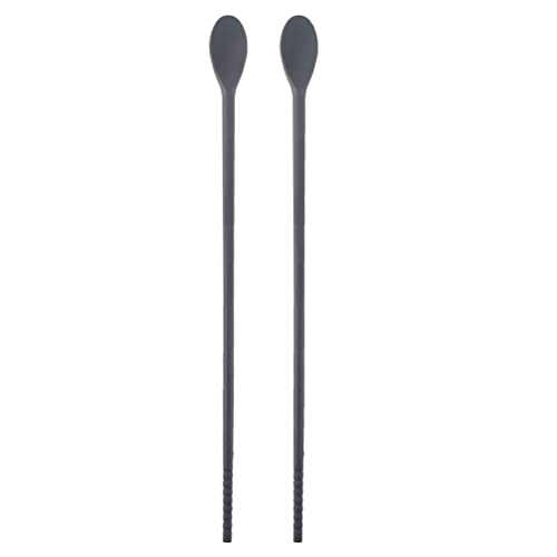 SHERCHPRY 1 Pair Integrated Chopsticks Spoon Stirring Sticks Multi-function Cocktail Stirrer Kitchen Supply Kitchen Gadget Beverage Stirrer Stirring Spoons Coffee Mixing Spoon Dual-use Spoon