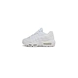 Nike Boy's Air Max 95 Recraft (Big Kid) White/White/White/White 4 Big Kid M