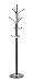Produktbild HAKU Möbel Garderobenständer chrom, schwarz, Marmor, Metall - Maße: H 179 cm x Ø 40 cm, Style: Modern