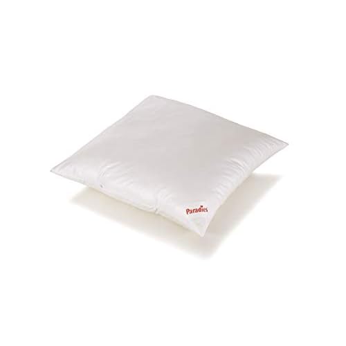 PARADIES Kopf-Kissen 80x80 cm - Softy Top Bio medium, mittelfestes Schlafkissen mit Reißverschluss, veganes Kopfkissen 6 PARADIES Kissen 80x80 cm Softy medium Bio, Öko-Tex Zertifiziert Standard 100 Klasse 1, medizinisch getestet, Kopfkissen mit Reißverschluss