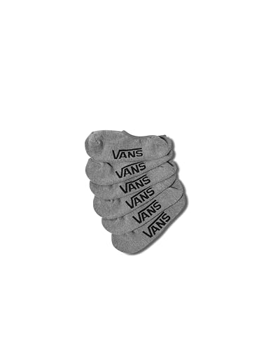 Vans Unisex Classic No Show Socks (3 Pairs) | Extra Low Cut, Soft & Stretchy Fabric, Everyday Sock for Men's & Women's Low-Top Shoes