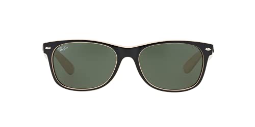 Image of Ray-Ban RB2132 New Wayfarer Sunglasses + Vision Group Accessories Bundle