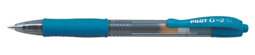 Pilot G207 Bolígrafo Roller Gel 0.7 mm Azul Claro