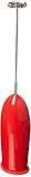 Bodum Schiuma Battery Operated Milk Frother, 8.5 Inches, Red