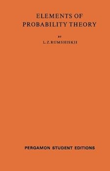 Paperback Elements of Probability Theory Book