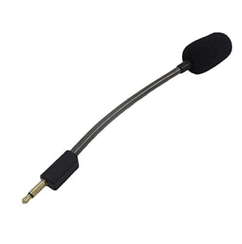 Micrófono de Repuesto para Auriculares para Juegos Razer BlackShark V2/V2 Pro/V2 SE,micrófono de Brazo de Juego Desmontable con Enchufe de 3,5mm con Espuma(19cm/7,48pulgadas)