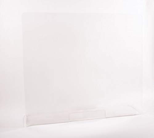Paroi de protection de bureau 800x700 mm écran de séparation L-FORM comptoir