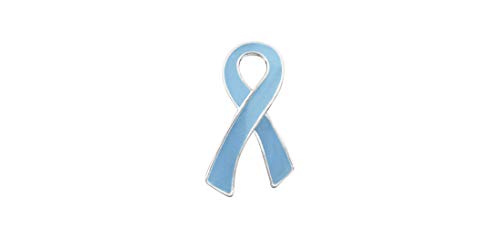 Light Blue Ribbon Pin (1 Pin - Retail)