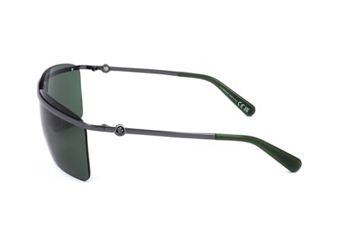Image of Moncler Sunglasses ML 0257 Niveler 12N Silver, Green /