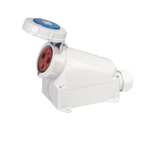IP67 �Y�Ɨp�v���O����у\�P�b�g�R�l�N�^ 3�s�� 4�s�� 5�s�� 63A �h���n�C�G���h�ǎ��t���\�P�b�g�p�l���\�P�b�g(Surface Socket 3p)