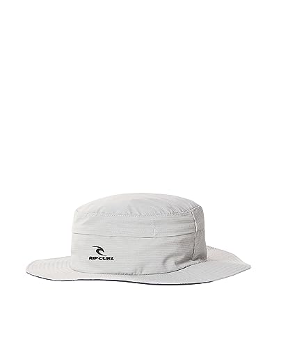 Rip Curl Vaporcool Mid Brim Bucket Hat - Grey - L/XL