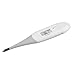 Produktbild Ecomed by medisana TM-60E digitales Fieberthermometer, wasserdichtes Thermometer mit flexibler Spitze, mit praktischer Speicherfunktion, für Babys, Kinder und Erwachsene