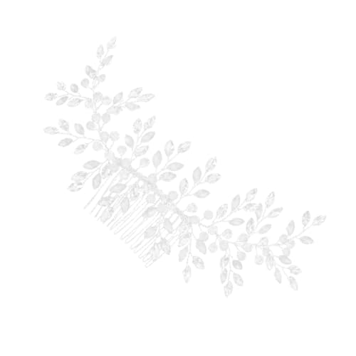 KESYOO デザインの水晶ヘアコーム 結婚式用ヘッドドレス 特別な日のため