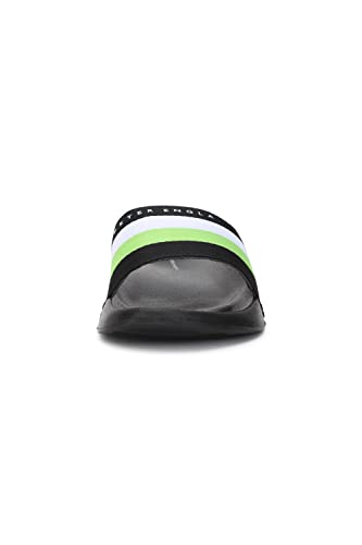 Image of Peter England Men's Black Flip Flops Slipper
