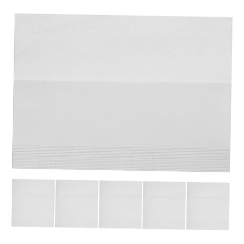 Hemobllo Toallas De Mano Desechables Para Invitados 200 Hojas Paquete Triple Plegado Papel Blanco Absorbente Para Baño Hotel Oficina Limpieza Sanitaria