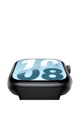 Image of HONOR Watch X5i Smartwatch, 1.97 inch Thin Bezel AMOLED Display, 21-Day Battery Life, Bluetooth Calling, 109 Sports Modes, Sleep Tracking, 10m Water Resistant, Android & iOS Compatible, Black