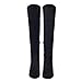 SACFOF Womens Over the Knee High Boots Suede Wedge Heel Long Stretch Boots Sexy Fashion Thigh High Tall Boots US6-11