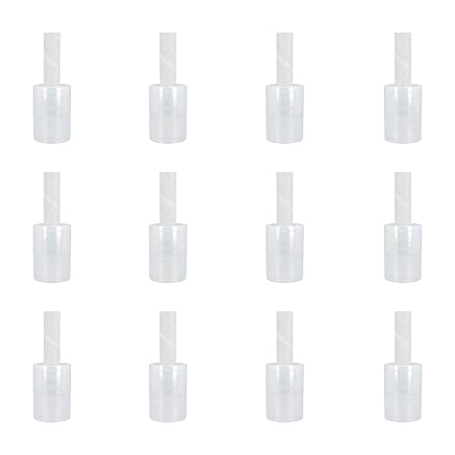 Psbm Mini Stretch Wrap With Handles, 12 Pack, 5 Inch X 1000 Feet, 80 Gauge, Clear Plastic Cling With Pre Attached Handles #TOP14