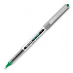 Uniball Vision Rollerball Pens, Green Pens Pack of 12 - 0.7mm Fine Point Medium Ink - Japanese Pens, Smooth Writing Pens, School & Office Supplies