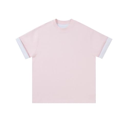 T-shirt homme léger à manches courtes, coupe droite classique pour le quotidien