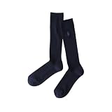 POLO RALPH LAUREN 36cm丈 ワンポイントスクールソックス 03217512 22-24cm 62.ミッドナイトブルー（セレスト）
