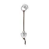 Georg Jensen Heart Keyring with Leather Strap (r) -