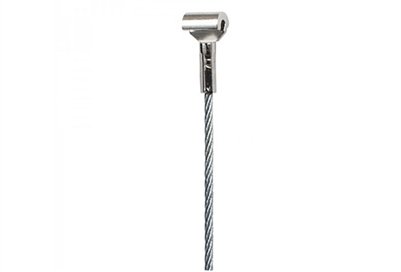 Image of STAS Steel Cable with Cobra (4, Stainless 98 inch (250 cm))