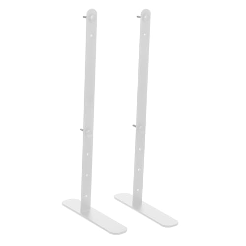 Lurrose Desk Riser for Standing 2pcs Pegboard Bracket Adjustable Laptop Stand Office Display Rack Accessory