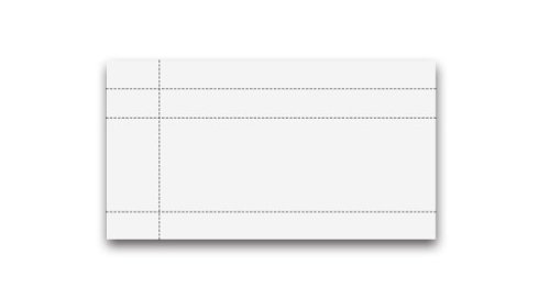 NapTags Bin Labels - White, 1000 Labels, 2-7/8 X9-5/8