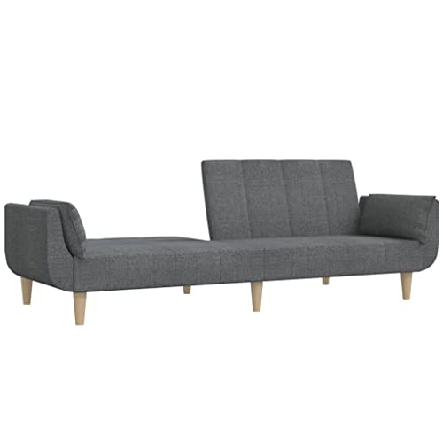 Sofá de 2 plazas convertible en cama de 220 cm para optimizar espacio 5