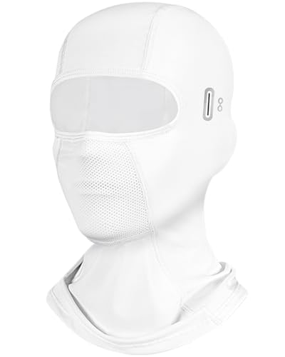 Image of Balaclava Face Mask with Glasses Holes for Men Women Summer Cooling Shiesty Mask Sun UV Protection for Motorcycle Work Ski