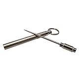 [TITAN MANIA] チタンマニア つまようじ 爪楊枝 チタン製 携帯用 便利 おしゃれ 軽量 防水 フルーツピック フロスピック スティック キーホルダー キャンプ アウトドア トラベルキット