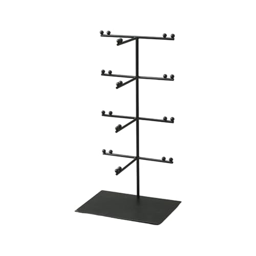 Portaocchiali con Struttura in Metallo, Elegante Supporto da banco per Occhiali da Sole, Organizer per Occhiali, espositore per Occhiali.