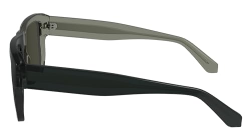 CALVIN KLEIN JEANS Men's CKJ24607S Rectangular Sunglasses, Grey to Dark Grey, One Size3