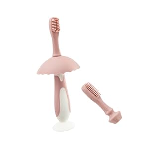 Elayard Cartoon Pinguin Baby Zahnbürste Rosa