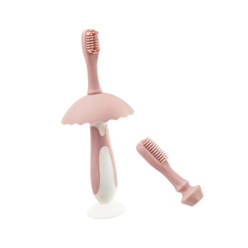 Elayard Cartoon Pinguin Baby Zahnbürste Rosa