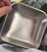 oneisall Stainless Steel Bowl ONLY for PFD002 and PFD002 Pro 5L Automatic Cat Feeder, Silver - Image 2