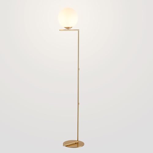 B·LED BARCELONA LED Lampada da terra a sfera di cristallo Anni - E27 - Ø 22cm