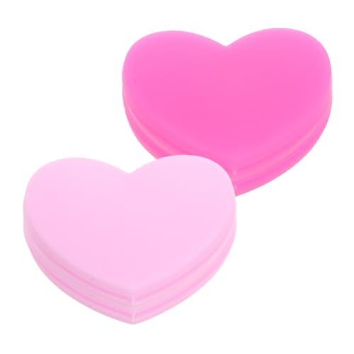 SUPVOX 4pcs Heart Shaped Tennis Racket Vibration Dampener Vibration Absorber for Decorative Tennis Accessories