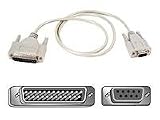 Belkin 25ft At Serial Modem Cable (Db9f/db25m)