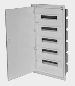 Rozdzielnica modułowa 5x18 podtynkowa/dzwi metal/ IP40 ERP18-5 DIDO 001101216 eti-polam 3838895610021