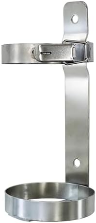 Universal Oxygen Cylinder Wall Mount Bracket - Secure and Stable Medical Equipment Holder for Home and Laboratory Use